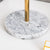 Gold Marble 2-sided Vanity Mirror Stand