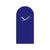 Klein Blue Acrylic Arch Clock