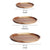 Acacia Flat Wooden Round Plate