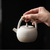 Zen Porcelain Tea Set with Teapot Cup Tray
