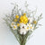 Cotton Japanese Anemone Dried Flower Bouquet