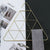 Metallic Wire Triangle Grid Hanger