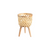 Woven Bamboo Plant Pot Holder Stand