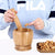 Bamboo Mortar and Pestle with Lid